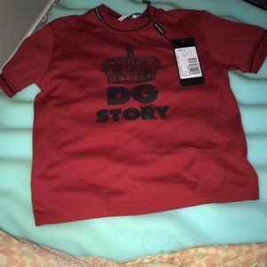 Toddler dolce and gabbana shirt